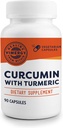 Curcumine vitrifiante avec supplément curcuma, 1000mg Curcuma Extrait/Serviture – Capsules liquides - Non-OGM, sans gluten, Kosher, Vegan & Paleo Friendly Curcuma