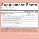 Calque quotidienne Glow Probiotic Supplements (suppléments probiotiques) cliniquement efficaces, augmentation de l'élasticité, peau lumineuse (Skin) végétalienne et non-OGM et sans gluten (30ct)