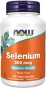 MAINTENANT Aliments Sélénium 200 mcg VCaps, 180 ct