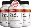 Guardian Botanicals Balance sanguine Toute la formule naturelle pour maintenir des niveaux sains, la formule quotidienne de force maximale, bilans d'équilibre sanguin (3 Pack - 180 Capsules)