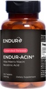 ENDUR-ACIN Niacine, supplément santé cardiaque et équilibre du cholestérol, libération prolongée pour absorption optimale, sans gluten, 250mg (100 comprimés)