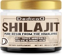 Shilajit Pure Himalayan Organic Resin 30grams - Shilajit Supplement contient des aliments naturels fulvic, acide humique et 85 autres - 60 portions pour l'équilibre corporel, le coeur, la santé immunitaire
