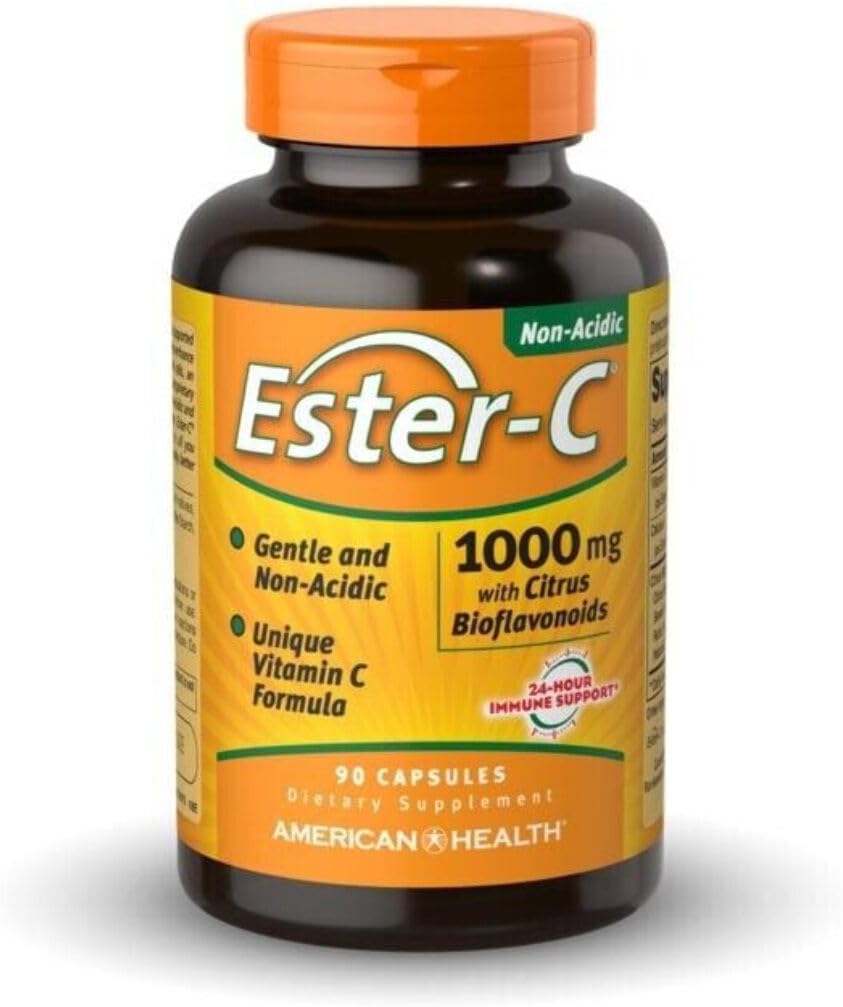 Ester-Vitamine C avec agrumes Bioflavonoïdes 1Vitamine 000 Milligrammes 90 Capsules