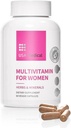 Women’s Multivitamin Capsules - Complete Supplement with Biotin, Folate, and Zinc - Supports Energy, Fertility, Hormones, and Sleep | 60 Capsules