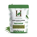 Feuilles naturelles de neem en poudre, 227 grammes (1/2 lb)