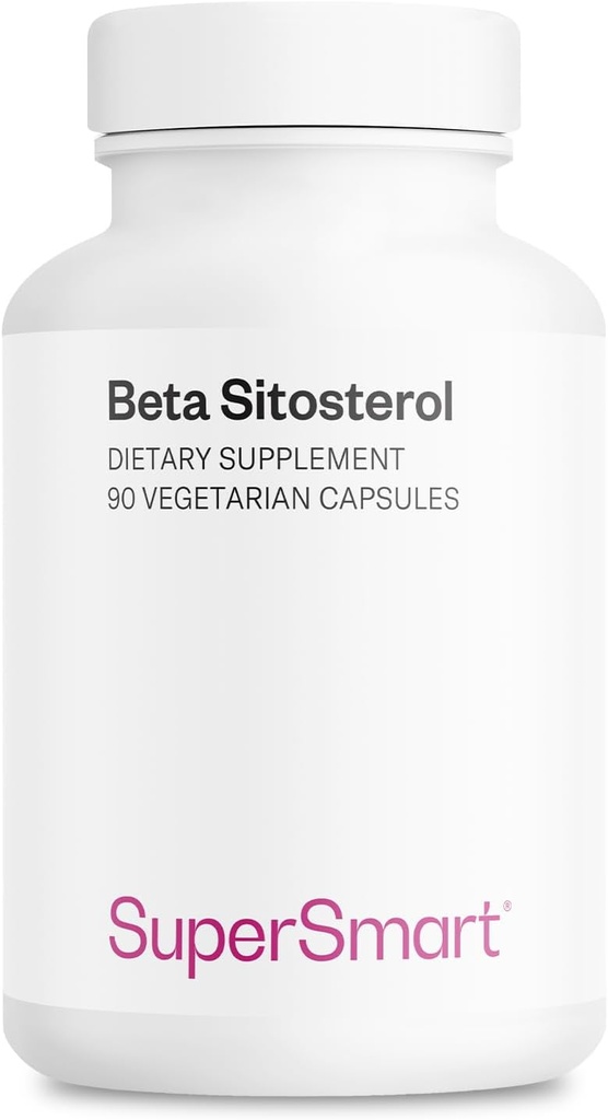 Supplément Beta-Sitostérol SuperSmart 180mg par jour (breveté) - Stérols végétaux - Extrait Beta-Sitostérol pour les hommes
