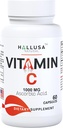Hallusa Natural - Vitamine C – Support antioxydant et immunitaire - 60 capsules – 60 jours d'approvisionnement