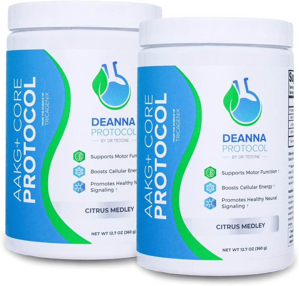 AAKG+ poudre de base (2 boîtes, agrumes Medley)