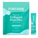 Autres aliments non aromatisés Collagène Peptides Powder Stick Packs - 100% gazonné, hydrolysé Type 1 et 3, 20g de collagène par service, soutient la peau, cheveux, ongles et articulations, 8.47 Oz