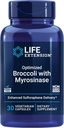Prolongation de la durée de vie Optimisé Brocoli avec Myrosinase, Supplément foie-détox, Biodisponible avancé, Une fois par jour, Non-OGM, Végétarien, Sans gluten, 30 Capsules