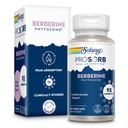 SOLARAY Berberine Phytosome - 9X Absorption and Easy-to-Digest - Standardized to 30% Berberine HCl - Vegan, Made Without Soy - 60-Day Guarantee - 30 Servings, 30 VegCaps