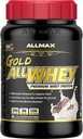 ALLMAX Nutrition Or ALLWHEY, Cookies et Crème - 2 lb - 24 grammes de protéines par scoop - Sans gluten, faible teneur en glucides et faible teneur en sucre - Env. 30 portions