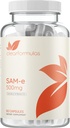 Bioactive SAM-e 500mg - Supplément SAM-e à haute résistance avec la forme S,S biologiquement active pour le foie et l'humeur - Vegan Non-OGM Preservative Free - Fabriqué aux États-Unis (60 services)