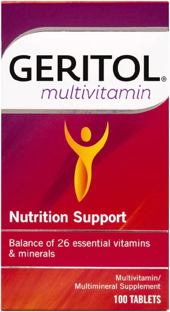 Geritol Multivitamin 100 onglet (anciennement appelé Geritol Complete - même produit!)