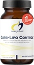 Designs for Health Carb-Lipo Control (ProtectZyme) - Enzyme digestive pour aider à réduire au minimum la graisse + absorption d'amidon et la digestion du gluten, de la caséine - soutient la composition corporelle saine (60 capsules)