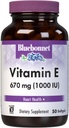 BlueBonnet Vitamine E 1000 UI softgels mélangés, 50 Compte