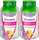 Supplément quotidien de soutien à la multivitamine 50+ pour femmes Vitafusion 60 (paquet de 2)