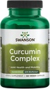 Swanson Curcumin Complex - Supplément à base de plantes appuyant la santé, la mobilité et la fonction physique - Standardisé avec BioPerine pour l'absorption maximale - (120 Capsules de Veggie)