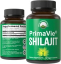 PrimaVie purified Shilajit Capsules en poudre pure Shilajit. Supplément naturel testé cliniquement avec 40 minéraux traces, acide fulvic. Comprimés Soutien Mitochondria + Fonction cérébrale