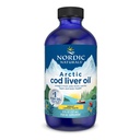 Nordic Naturals Arctic Cod Liver Oil | 1060 Mg Omega 3 Fish Oil EPA & DHA Supplement | Omega 3 Cod Liver Oil Liquid For Heart, Brain Health & Optimal Wellness | Flavour lemon Fish Oil 8 Fl Oz(237 Ml)