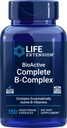 Prolongation de vie BioActive Complet B-Complex, 150 Capsules végétariennes