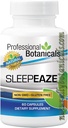 Botaniques professionnelles Sleep Eaze, Supplément aide au sommeil naturel, Supplément de sommeil sans habitude