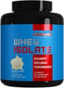 Prolab Whey Isolate 5LB, Ultra-Pure, Amortissement rapide de la protéine Whey Isolate avec 23g de protéines et BCAA, soutient la croissance musculaire maigre, la récupération et la performance (Vanilla Ice Cream)