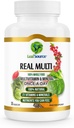 LEAFSOURCE Real Multi, Multivitamine complément alimentaire entier - 21 Vitamines et minéraux fabriqués à partir d'aliments réels.