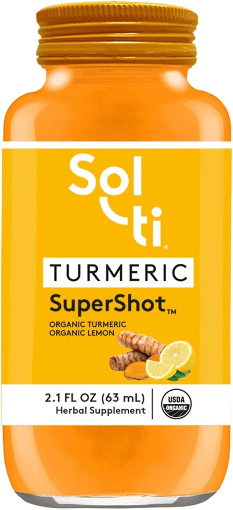 Sol Ti Bio Turmeric Supershot, 2,1 Fz