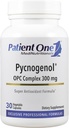 Patient One Pycnogenol OPC Complex 300mg.com Supplément pour soutenir la santé vasculaire et le vieillissement en santé*