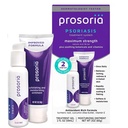 Système de traitement de Prosoria Kit unique – 2 oz – Powerful Psoriasis Relief avec acide salicylique, curcuma, beurre de karité et vitamines