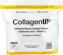 California Gold Nutrition CollagenUP®, Hydrolyzed Marine Collagen Peptides with Hyaluronic Acid and Vitamin C, Unflavored, 2.2 lb (1 kg)
