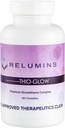 Relumins Labs Complexe sublingual de glutathion chow-thio-glow avec Biotine, VIT C & E, Plus Polyphemols de Grape-330mg Glût par portion – Biodisponibilité la plus élevée – 4X plus efficace que Liposomal