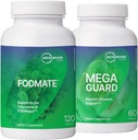 Microbiome Labs Digestion Support Bundle - FODMATE Enzymes digestifs et MegaGuard Aide digestive avec Ginger et DGL (2 produits)