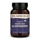 Dr Mercola Aileron fermenté biologique, 30 portions (60 capsules), supplément alimentaire, soutient la santé respiratoire, non-OGM, certifié USDA biologique