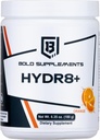 Hydr8+ Hydration et poudre de vitamine , Kéto Friendly , Non Sucre , Non-GMO , 30 portions 6,35 oz (180 g)