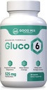 Supplément à base de plantes Gluco6 525mg 30 Capsules en poudre - Ingrédients végétaux - Non OGM - Fabriqué aux États-Unis (30 Compte (paquet de 1))