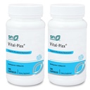 Klaire Labs SFI Health Vital-Plex Probiotic - aide à rééquilibrer le microbiote GI pour les hommes et les femmes, 5 milliards CFU Hypoallergénique et sans produits laitiers Bifidobacterium & Lactobacillus Blend (100 capsules, 2 paquets)