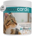 maxxipaws maxxicardio Coeur et supplément en poudre cardiovasculaire pour chats, 3,2oz