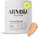 ARMRA ColostrumTM Poudre de sang Oranges Bloating & Santé de la peau et des cheveux Immunité de la peau et des cheveux Keto, sans gluten et sans gras 90 portions