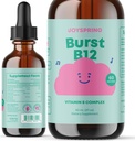 JoySpring B-Complex & Vitalités Vitamines Vitamines et Minéraux d'origine naturelle pour enfants non alcoholiques, sans sucre, formule liquide.