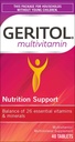 Comprimés multivitamines et multiminérales Geritol - 40 Ea, 3 Pack