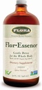 Flora Flor Essence Liquid Tea Blend 32oz LARGE - Gentle Detox Cleanse with Burdock Root, Slippery Elm, Kelp, Thistle - Premium Organic Ingredients