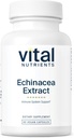 Nutriments vitaux Extrait d'échinacée 1000mg de légumes Echinacea Supplément de soutien immunitaire Gluten, laiterie, sans soja