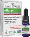 Forces of Nature Allergy Relief, Organic Maximum Strength Homeopathic Medicine, 0.34 Fl Oz, Immune Support & Multi Symptom Relief from Indoor & Outdoor Allergies, Runny Nose, Itchy Eyes, Non-Drowsy
