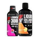 PROSUPPS L-Carnitine 3000 Stimulant Liquid Shons (Berry) Amino23 Liquid Collagen Shons (Citrus Punch)