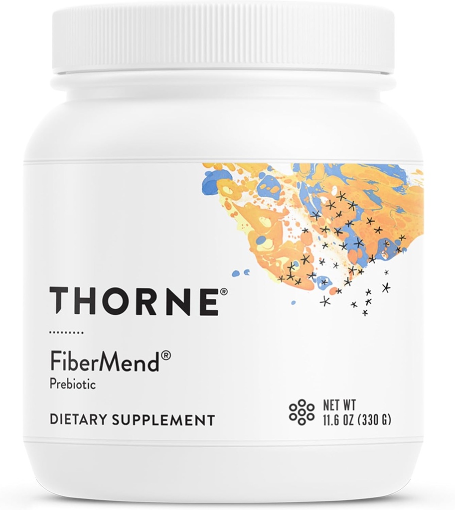 THORNE - FiberMend - Prebiotic Fiber Powder to Help Maintain Regularity and Balanced GI Flora* - 11.6 Oz