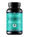NUTRIENTS CLÉS Comprimés électrolytiques, 200 Capsules, Comprimés de sel pour déshydratation, Comprimés à électrolytes à jeun - Pilules de sel avec électrolytes, Pas de sucre, Comprimés d'hydratation sans gluten fabriqués aux États-Unis