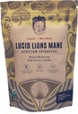 Hamilton’s Lucid Lion’s Mane | Organic Mushroom Extract Powder for Synapse Repair, Nerve Growth Factor, Focus, Memory, and Concentration | High Potency | 30% Beta Glucans | GF, Non-GMO, Vegan (100g)