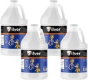 Support en argent - Supplément de support à base de plantes immunes, solution en argent nano-dimensionné, booster pour les enfants, les animaux et les adultes, argent purifié, renforcer votre système immunitaire pour la saison froide et la grippe - 4 Gallons